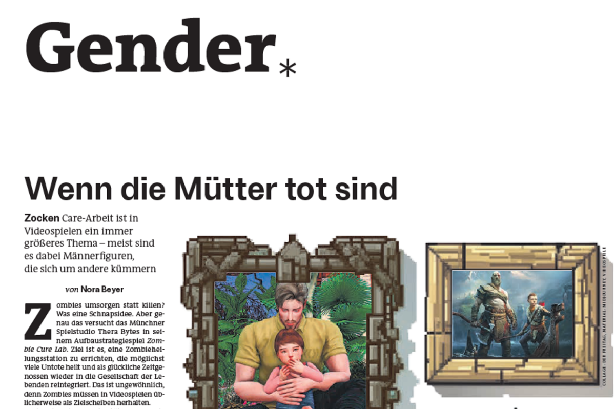 Wenn die Mütter tot sind. Neuer Beitrag für der Freitag