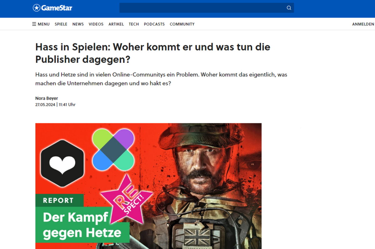 Hass in Spielen: Woher kommt er und was kann man dagegen tun? Für GameStar