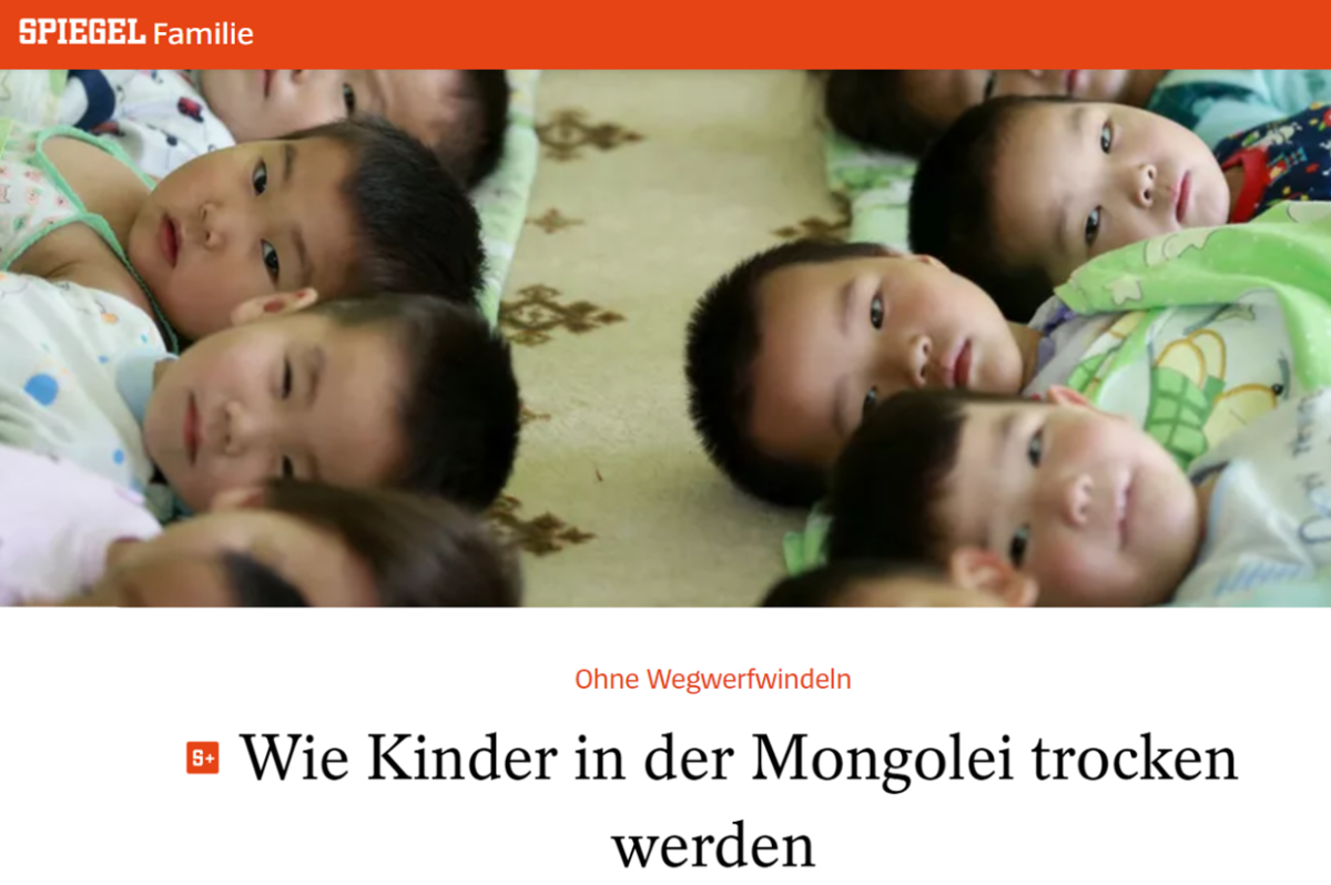 Für DER SPIEGEL: Wie Kinder in der Mongolei ohne Windeln aufwachsen